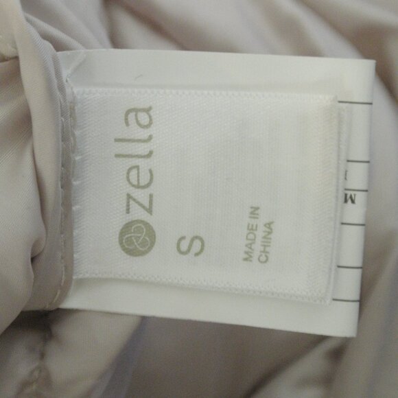 NEW ZELLA Long Hooded Puffer Vest In Pink Hush SZ S#2885 - Picture 9 of 12